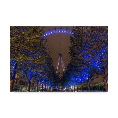 Trademark Fine Art Giuseppe Torre 'Millennium Over Trees' Canvas Art, 12x19 ALI35171-C1219GG
